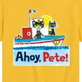 thumbnail image 3 of Pete The Cat - Ahoy Pete - Toddler And Youth Short Sleeve Graphic T-Shirt, 3 of 6