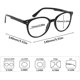 thumbnail image 5 of Paquete de 3 anteojos de lectura Spring Hinge Lectores elegantes Negro / Tortuga para hombres y mujeres, 5 of 5