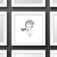 thumbnail image 4 of Gallery Pops Universal Monsters - Fluid Features Bride Blissfully Delirious Wall Art, White Framed Version, 12" x 12", 4 of 5