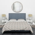 thumbnail image 1 of Designart « Design Rétro Abstrait V » Ensemble de Housse de Couette Mi-Siècle, 1 of 4