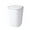White, variant on Chmadoxn Silent Opening and Closing Lid Trash Can Bathroom Bedroom Office Dormitory Small Space Living Trash Recycling Bin