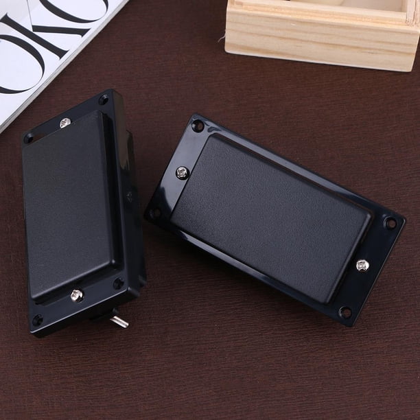 instrumento musical Pastillas Humbucker de doble bobina activa de tipo cerrado para guitarra eléctrica 2 uds. FLhrweasw Nuevo
