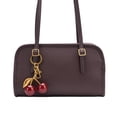 thumbnail image 4 of Bolso MINKARS Swing Bag de piel vegana con colgante de cereza, 4 of 5