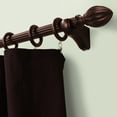 thumbnail image 3 of Lumi Mix and Match Wood Bullet Finials in Ant. Mahogany for 1-3/8 in. dia. wood rod pole (2-Pack), 3 of 3