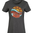 thumbnail image 3 of Instant Message - Follow the Sun Sunburst - Women's Any Way Dress, 3 of 6
