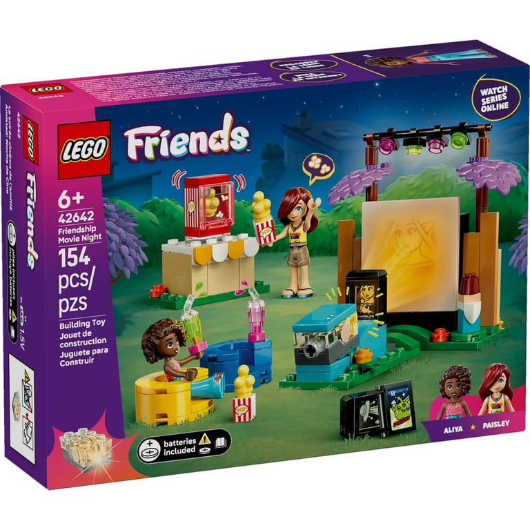 LEGO Friends Friendship Movie Night Pretend Play Building Toy