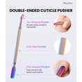 thumbnail image 5 of MelodySusie 4pcs Nail Clippers Set with Cuticle Trimmer and Dual-Ended Pusher, Stainless Steel Acrylic Nail Cutter Set, 5 of 8