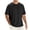 Black, variant on Big and Tall Mens T Shirts Solid Tee Soft Lightweight Quick Dry Cotton Everyday Casual Tops M-4XL