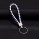 thumbnail image 4 of llavero de cuerda de cuero hecho a mano, llavero de coche, bolso, accesorios colgantes, 4 of 5