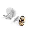 thumbnail image 3 of Bee Elegant Stainless Steel Cufflinks Set for Men's Dress Shirts - Formal Occasions, 3 of 6