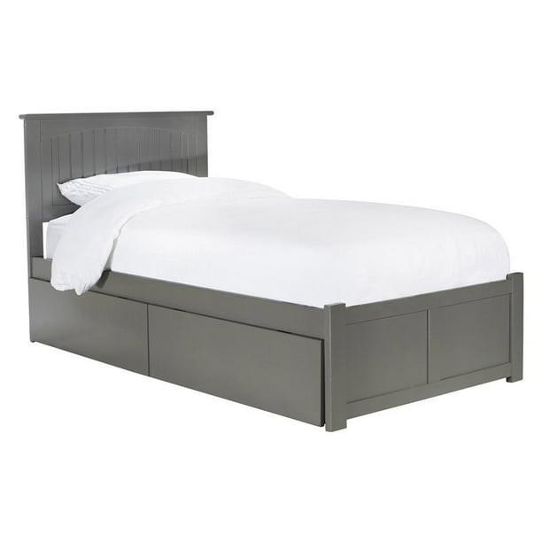 Leo Lacey Twin Xl Platform Bed With, Picture Of Twin Xl Bed