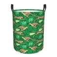 thumbnail image 6 of Lsque Leopard Print pattern Laundry Hamper Basket, Tall Woven Rope Hamper Basket for Clothes, Lightweight Storage Basket, Collapsible Waterproof-Medium, 6 of 8
