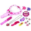 Pretty Princesses A Pretend Play Toy Fashion Beauty Set w/ Assorted Hair and Beauty Accessories