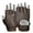 3706-Half-Finger-Brown-Strap, variant on MRX Mens Driving Gloves Basic Soft Outdoor Glove Goat Leather Workout Full Finger, Black (Small)