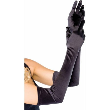 Leg Avenue Extra-Long Satin Gloves Adult Halloween Accessory