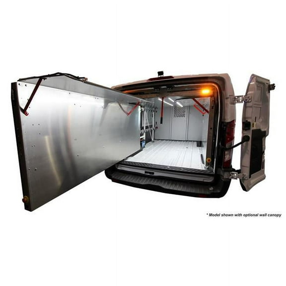 CargoGlide WSST311-23 84 in. Left Hand Sliding Wall, Silver