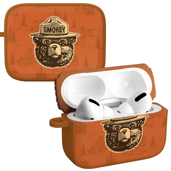 Smokey Bear HDX Case Cover for Apple AirPods Pro 1 & 2 (Smokey Bear) by Affinity Bands