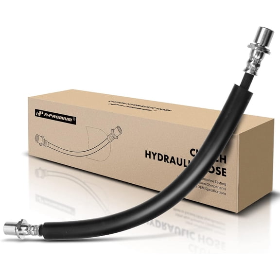 A-Premium Clutch Hydraulic Hose Line Compatible with Toyota RAV4 1996 1997 1998 1999 2000 L4 2.0L ELECTRIC, Replace# 90931-01111
