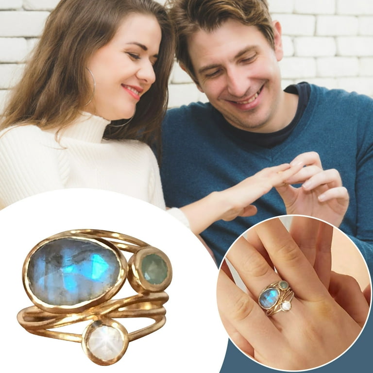 Abalone shell shop ring