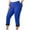 Blue, variant on 50% off Clearance! ZHUGeLI Plus Size Capri Leggings for Women Summer Casual Women's Yoga Pants Lace Yoga Pants Capris Elastic Waist Cropped Pants