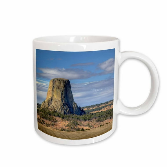 3drose, Wyoming, Devils Tower National Monument - Us51 Jwi0586 - Jamie and Judy Wild, 15oz Mug