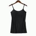 thumbnail image 5 of ORT Womens Built-in Bra Padded Camisole Yoga Tanks Tops(Black,4XL), 5 of 8