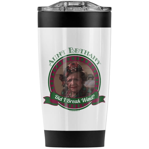 Christmas Vacation/Break Wind Stainless Steel Tumbler 20 oz Coffee Travel Mug/Cup, Vacuum Insulated & Double Wall with Leakproof Sliding Lid | Great for Hot Drinks and Cold Beverages