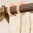 thumbnail image 4 of Miangastore 2pcs Handicraft Wooden Curtain Rings Curtain Wood Curtain Rings Farmhouse Rings for Curtains, 4 of 9