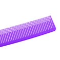 thumbnail image 4 of Wide Tooth Hair Brush, Tail Comb for Home Use, Styling Comb Plastic, Purple, 4 of 5