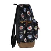 BeybladeX Backpack Allover Beyblade Spinner Grid Design 16 Bag with Adjustable Straps