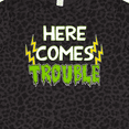 thumbnail image 3 of Inktastic Here Comes Trouble Gift Toddler Boy or Toddler Girl T-Shirt, 3 of 4