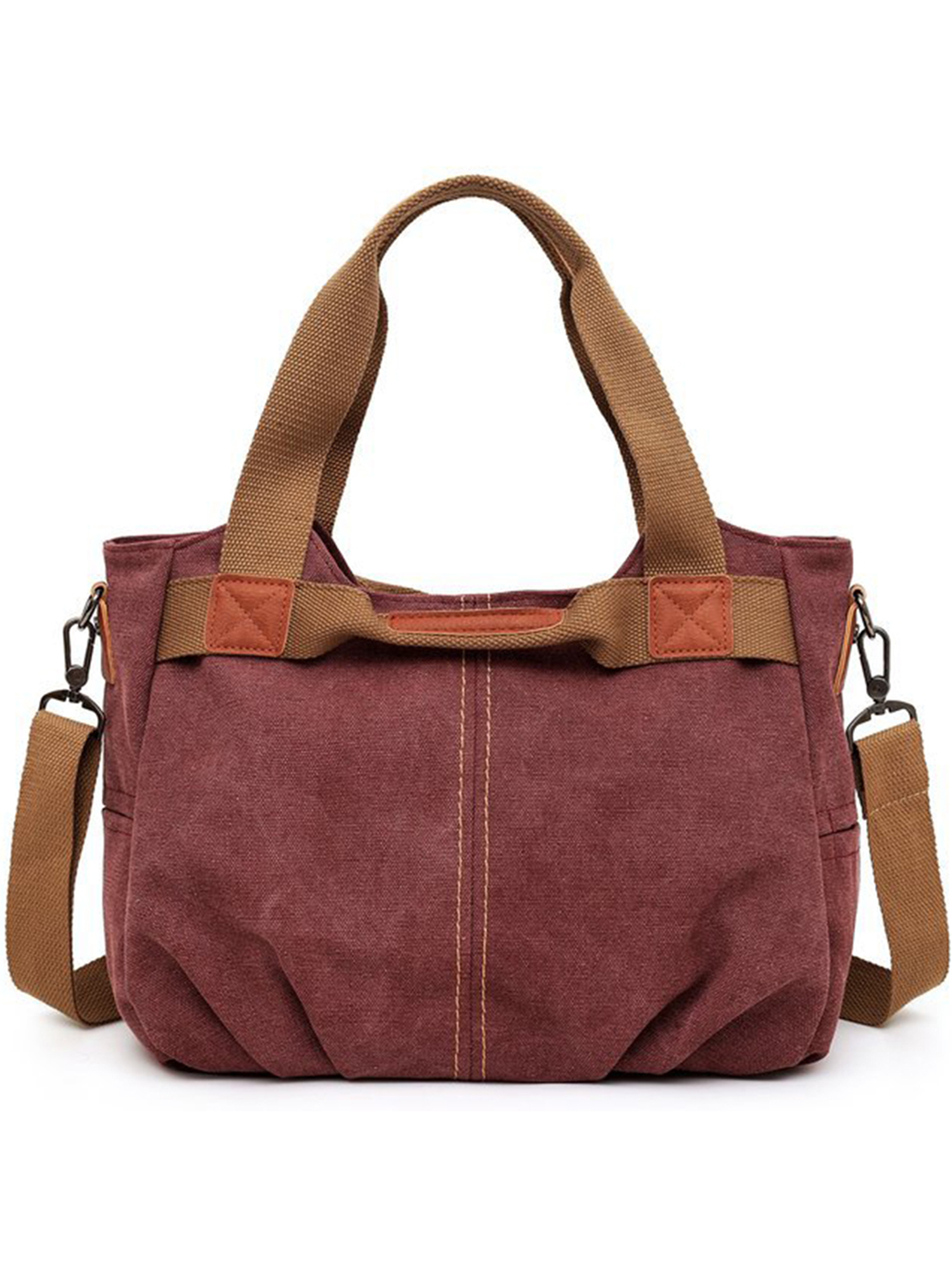 Innerwin Women Handbag Purse Satchels Messenger Canvas Tote Top Handle