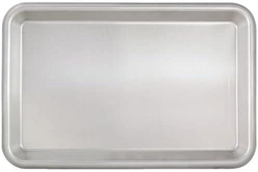 TrueCraftware- Set of 2 Aluminum Eighth Size Sheet Pan 10" x 6" Baking Sheets 20 Gauge -Oven Safe Baking Pan Baking Tray Cookie Sheet Baking Sheet for Oven Baking Roasting