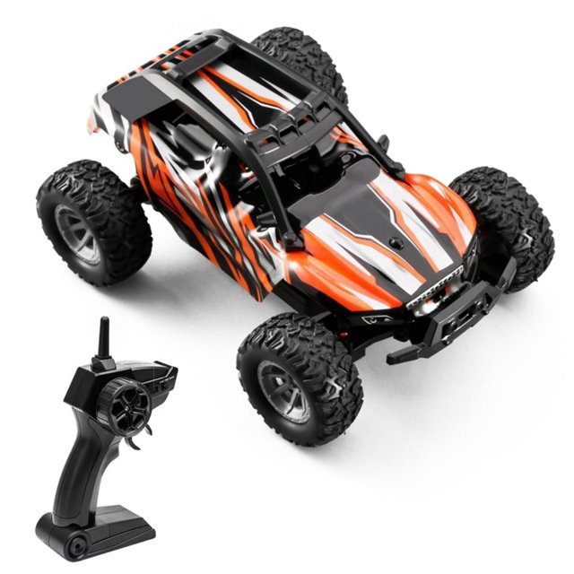 HEVIRGO 1 Set Voiture RC Jouet Rechargeable Anti-Interférence Haute Vitesse Cascade Drift Modèle Jouet Échelle 1/32 Mini Voiture de Course RC Jouet Télécommandé Cadeau pour Enfants
