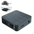 thumbnail image 1 of Adaptador Bluetooth, transmisor receptor Bluetooth 5.0, adaptador Bluetooth 2 en 1, compatible con mini RCA portátil y AUX de 3,5 mm, sonido HD de baja latencia para PC, TV Xemadio LL-0143, 1 of 7