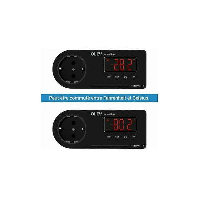 Terrarium Thermostat, Cooling and Heating Thermostat Socket, Reptile Thermostat for Snakes