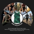 thumbnail image 7 of Logiee Green Leave Fern Print Men's Workout Tank Top,Quick Dry Workout Tank Top,Gym Muscle Tee,Fitness Bodybuilding Sleeveless T Shirt-X-Large, 7 of 7