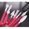 thumbnail image 1 of 8-Piece Clay Sculpting Tools Set - Multi-Shape & Color Plastic DIY Modeling Knives for Pottery, Air Dry Clay Art Portable & Ergonomic, 1 of 6