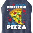 thumbnail image 3 of Toy Story - You're The Pepperoni To My Pizza - Juniors High Neck Tank Top, 3 of 5