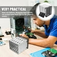 thumbnail image 6 of HDD Cage Hard Drive Rack Mount Computer Disc Racks Drives Silver, 6 of 6