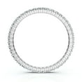 thumbnail image 4 of Pompeii 3/4ct Genuine Engagement Wedding Ring 14K White Gold Stackable Band (G/H,SI1-SI2), 4 of 4