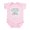 Petal Pink, variant on CafePress - Daddy Wrapped Around Finger Infant Bodysuit - Baby Light Bodysuit, Size Newborn - 24 Months