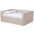 thumbnail image 1 of Bowery Hill Tufted Full Daybed in Light Beige, 1 of 8