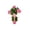 Pink, variant on Artificial Geranium Hanging With Pot, Orange Fake Flowers Decoration, Realistic Faux Floral Arrangement, Hanging PlantS Decor for Home, Porch, Patio, Wall, Indoor Outdoor, Pink