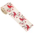 thumbnail image 1 of Pinecone Christmas Decorative Ribbon for Decoration 1 Roll Assorted Cloth, 1 of 5