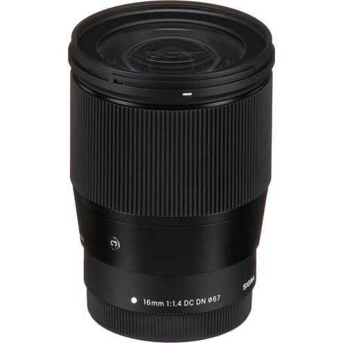 Sigma 16mm F/1.4 DC DN Contemporary Lens for Canon EF-M (402971