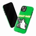 thumbnail image 3 of Funny Buff Ghost Meme Phone Case, Neon Green Gym Humor Phone Cover, Durable Protective Case for iPhone 16 15 14 13 12 11 Mini Pro Max, 3 of 6