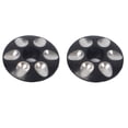 thumbnail image 1 of 2 piezas de aleación de aluminio para bicicleta tapa de vástago Negro Sunnimix Casquillo superior de auriculares de bicicleta, 1 of 6