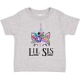 thumbnail image 3 of Inktastic Little Sister Unicorn Lil Sis Girls Toddler T-Shirt, 3 of 5