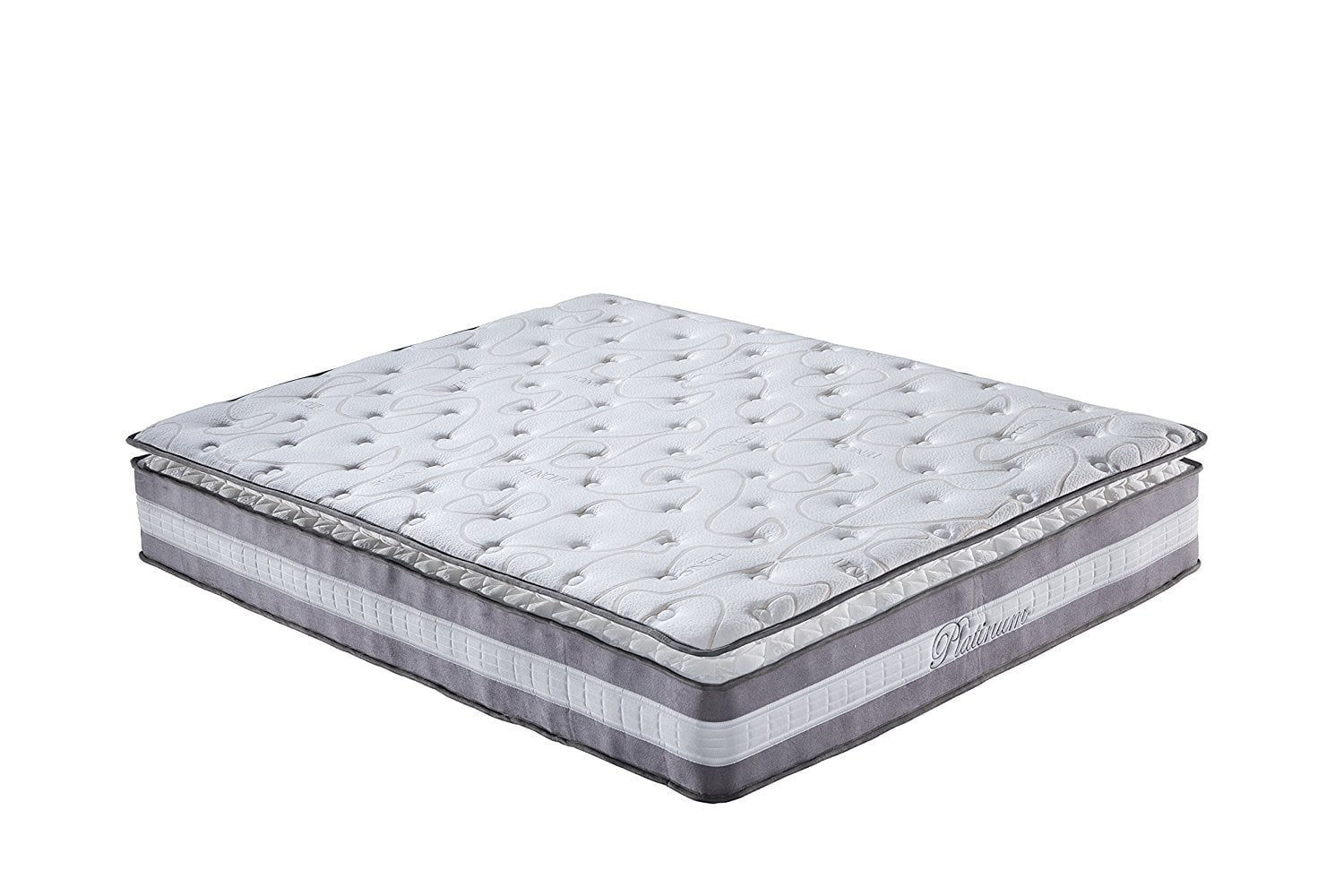 High Density 13 Inch Hybrid Memory Foam And Innerspring Mattress With Plush Pillow Top Full Walmart Com Walmart Com